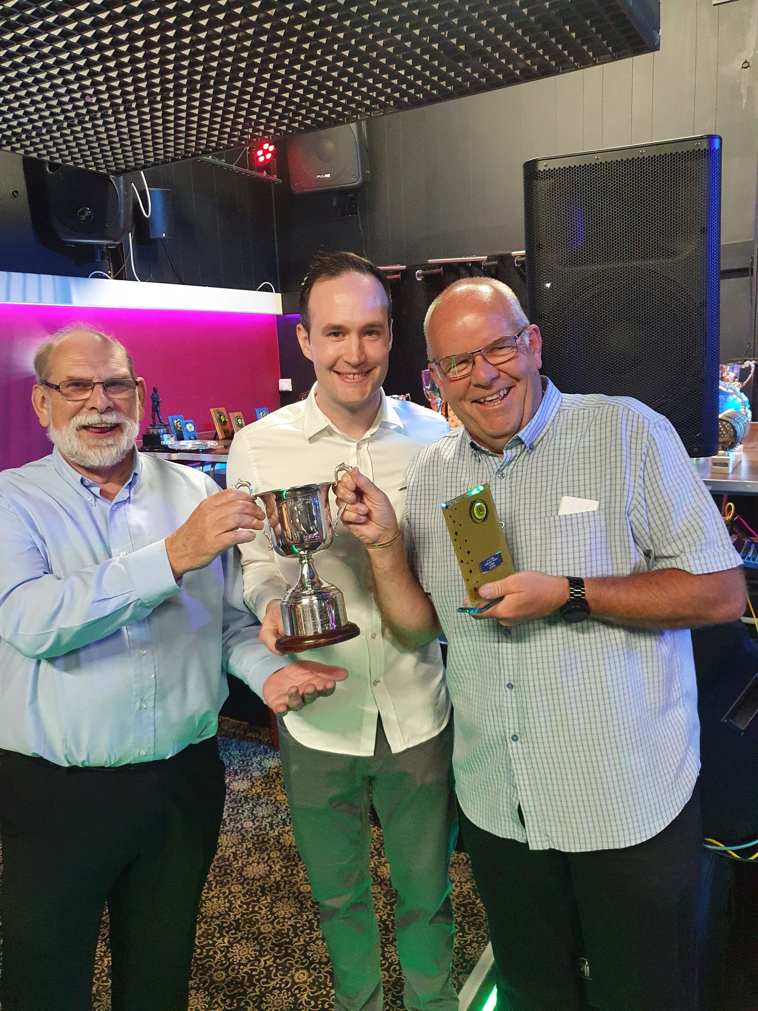 Our Over 45's Handicap Champion